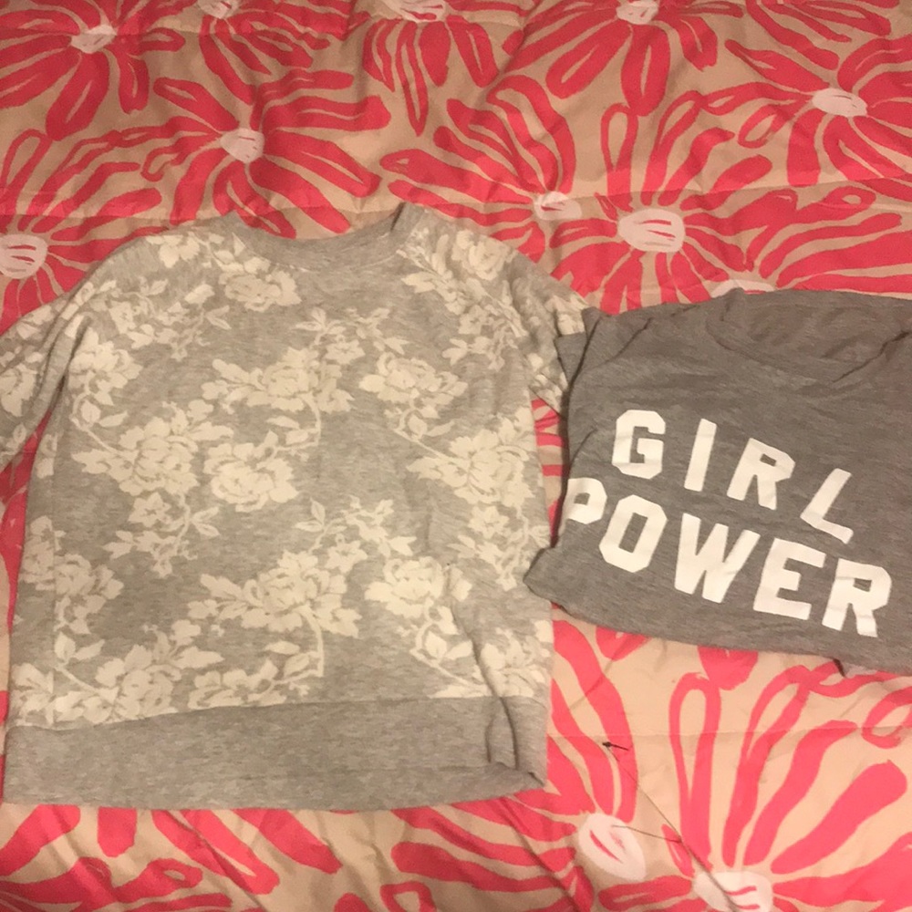 Forever 21 sweater and A Zoe+ Liv shirt